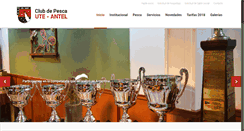 Desktop Screenshot of clubdepescauteantel.com.uy